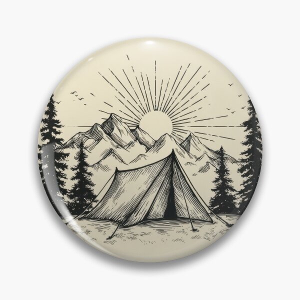 Item preview, Camping under the sun in nature designed and sold by anytka.