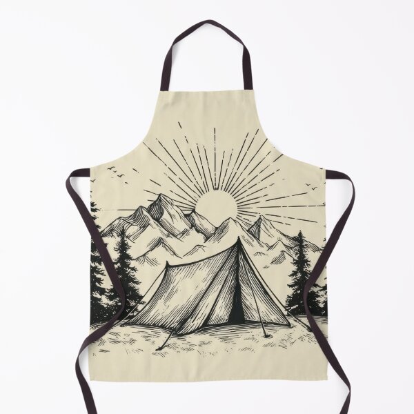 Item preview, Camping under the sun in nature designed and sold by anytka.