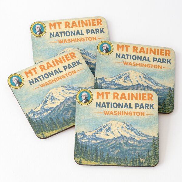 Item preview, Mt Rainier designed and sold by maximinano100k.