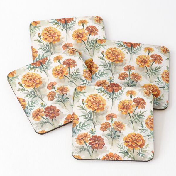 Item preview, Sun-Kissed Marigolds designed and sold by TinCatOutPost.