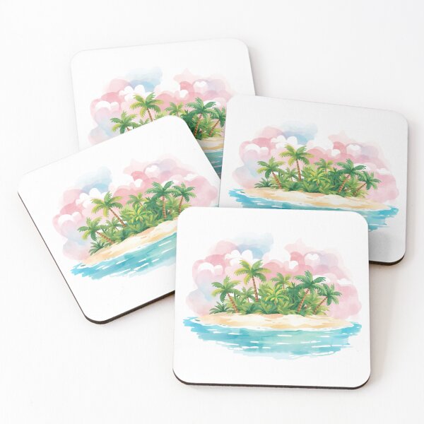 Item preview, Isla tropical designed and sold by LoopyPop.