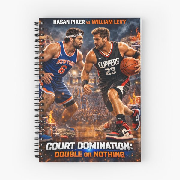 Item preview, Hasan Piker vs. William Levy, Basketball Showdown Inspiration, Sequel Continued designed and sold by Uniqueartai.