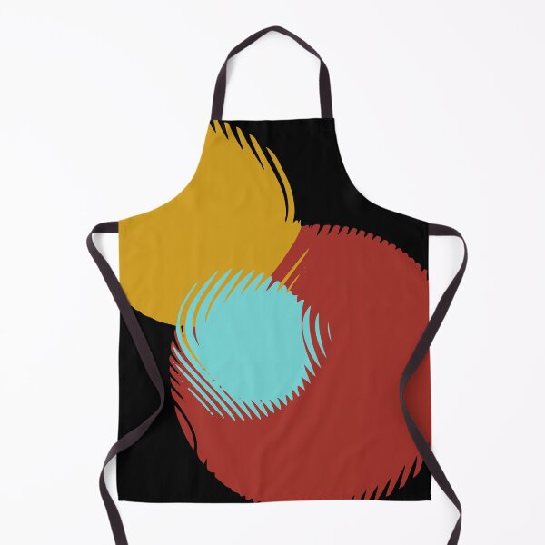 Item preview, Glitch Art style colored circles with a fluted glass effect 3 designed and sold by ZorianArt.