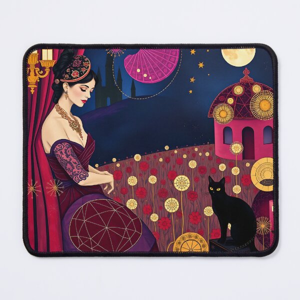 Item preview, The Illustration of Beautiful Lady in Luxurious Attire designed and sold by Pim-Crystal.