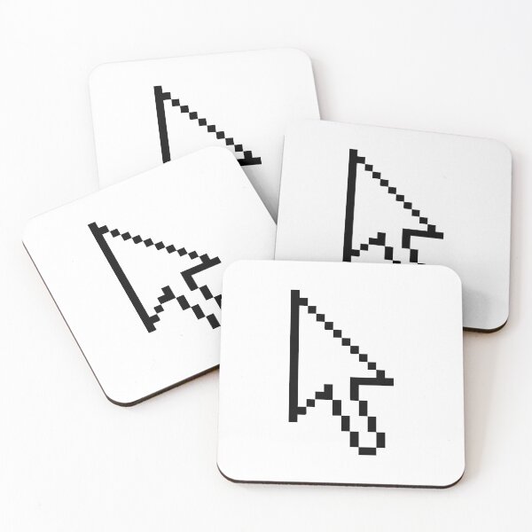 Item preview, Retro Cursor Vibes – Minimalist Mouse Pointer Pixel Graphic | Y2K Aesthetic Digital Design designed and sold by artworkathome.