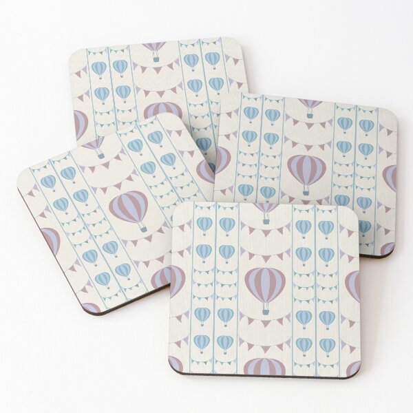 Item preview, Hot Air Balloon in Dark Blues designed and sold by jshuphotography.