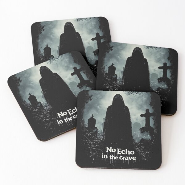 Artikelvorschau, Kein Echo Grab Sensenmann Gothic Horror Illustration entworfen und verkauft von MorbidDreams.