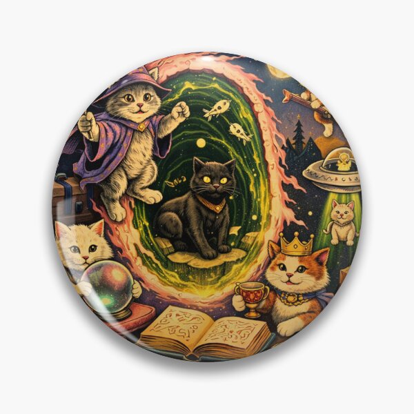 Item preview, Portal to the Cat Realm – Enter If You Dare designed and sold by cmshopsj.