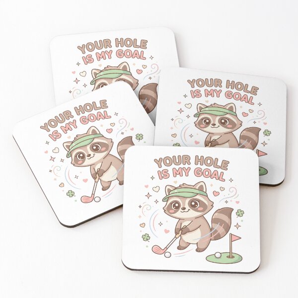 Item preview, Cute Golf Raccoon Funny Golf Lover Design designed and sold by ChipchaOddities.
