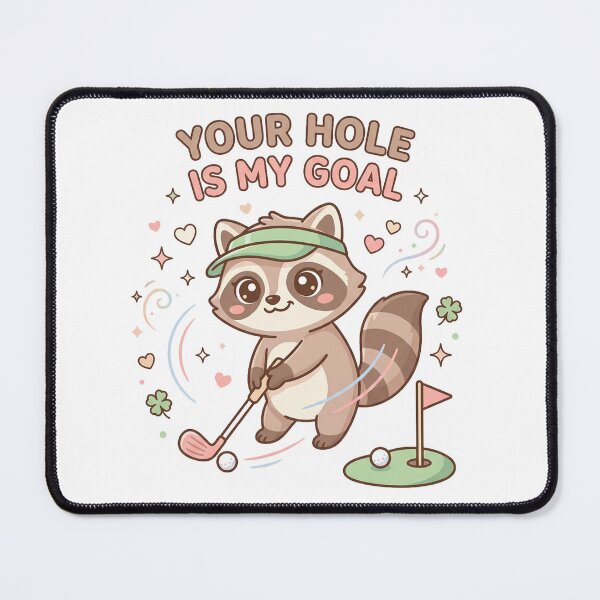 Item preview, Cute Golf Raccoon Funny Golf Lover Design designed and sold by ChipchaOddities.