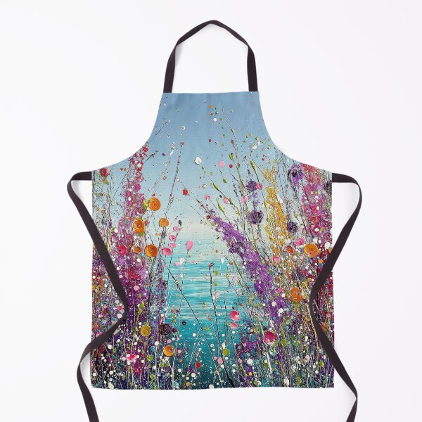 Item preview, Wildflower Meadow Burst Vibrant Textured Mixed Media Floral Art designed and sold by Rocky Mountain Artistry.