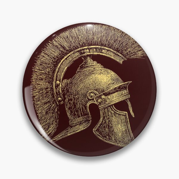 Item preview, Roman Imperial Gallic Helmet — Engraving Art Print, Ancient Rome, Legion designed and sold by BestVarieties.