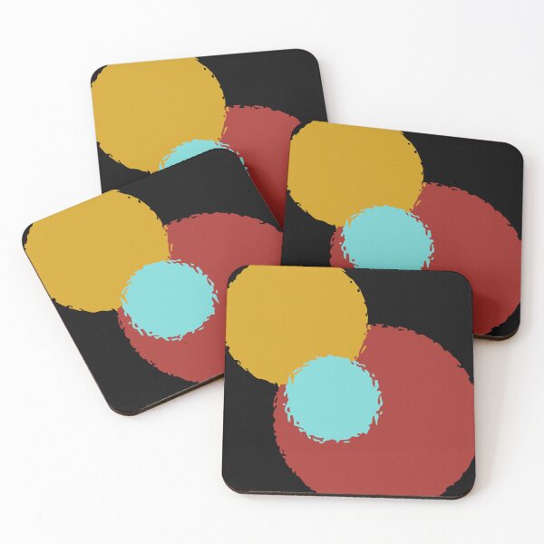 Item preview, Textured Geometric Circles Abstract Illustration designed and sold by ZorianArt.
