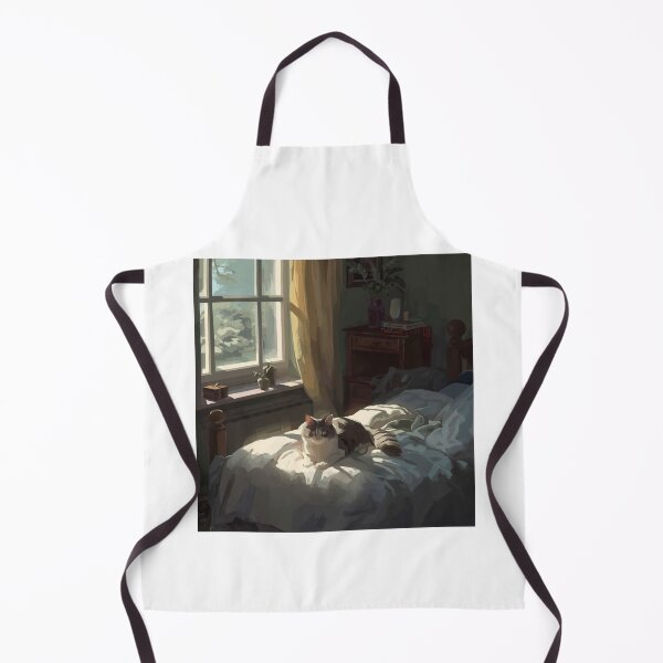 Item preview, Cozy Cat Resting in Warm Sunlight designed and sold by TinyWarmThing.