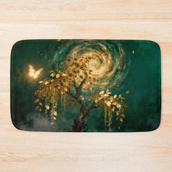 Item preview, Golden leaves and a spinning vortex designed and sold by paulrommer.