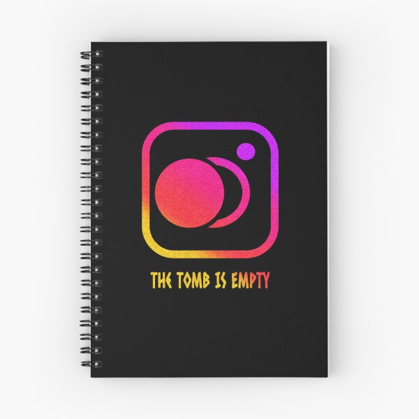 Item preview, Minimal Camera or instagram look alike - modern christian abstract Tomb is Empty | Matthew 28:6 Easter Christian Design | multi rainbow color designed and sold by ZechJohnRB.