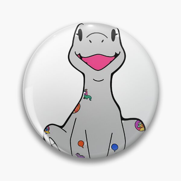 Item preview, Happy Dino" - Cute Aesthetic Brontosaurus Sticker Pack designed and sold by LYZ7VANI.
