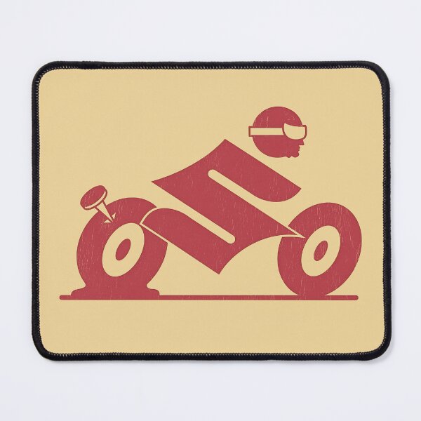 Item preview, 1970s Vintage Red Motorcycle Logo Distress Texture designed and sold by EdGraphy.