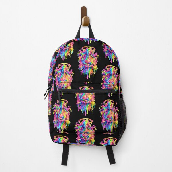 Item preview, Psychedelic Goddess with Lotus Bloom - Trippy Divinity designed and sold by SHHCreations.