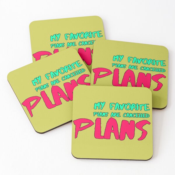 Item preview, My Favorite Plans Are Cancelled Plans” introverted humor stay-at-home lover funny gift designed and sold by AstronautMerch.