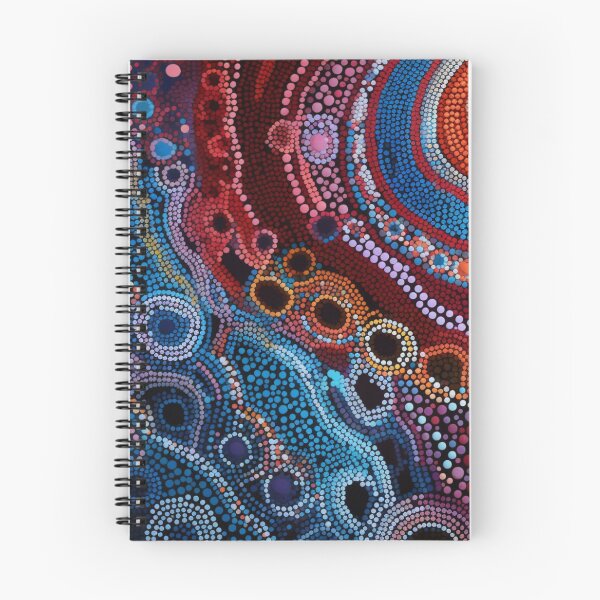 Item preview, Aboriginal Inspired Dot Art - Underwater Synthesis designed and sold by GrinGalore.