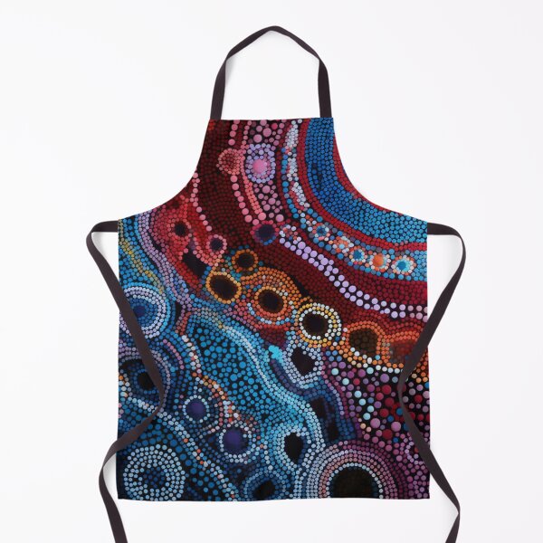 Item preview, Aboriginal Inspired Dot Art - Underwater Synthesis designed and sold by GrinGalore.