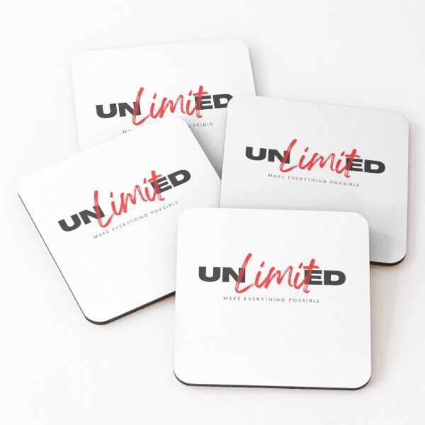 Item preview, Unlimited Mindset Typography Design designed and sold by ZeloraArt.