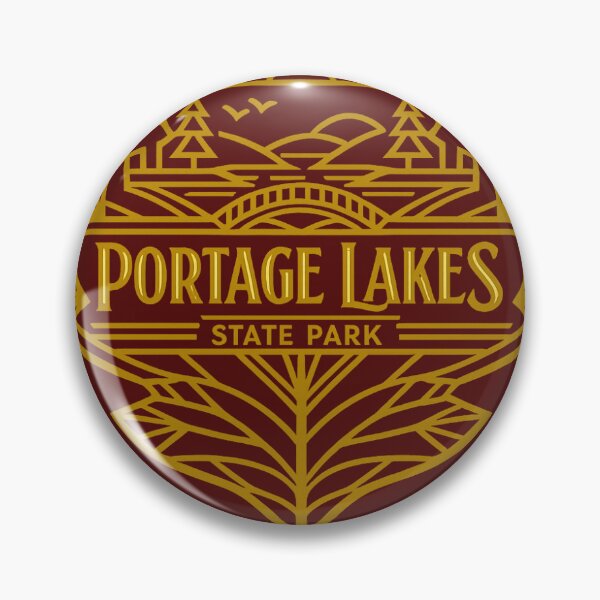 Item preview, Portage Lakes State Park designed and sold by Broken Antler Designs .