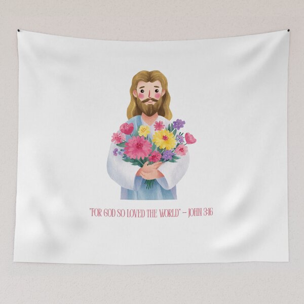 Item preview, Faith-Based Cute Aesthetic Tee designed and sold by Sberry8888.