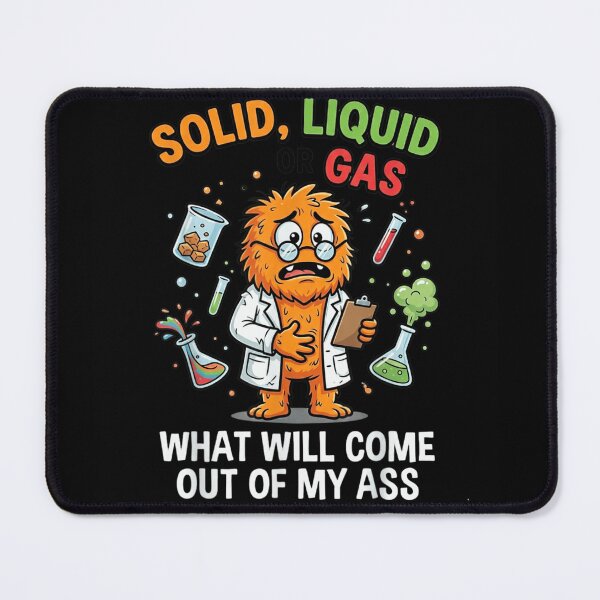 Artikelvorschau, Fest Flüssig Gas Lustig Wissenschaft Chemie Lehrer Nerd Humor Design entworfen und verkauft von Capisedo.
