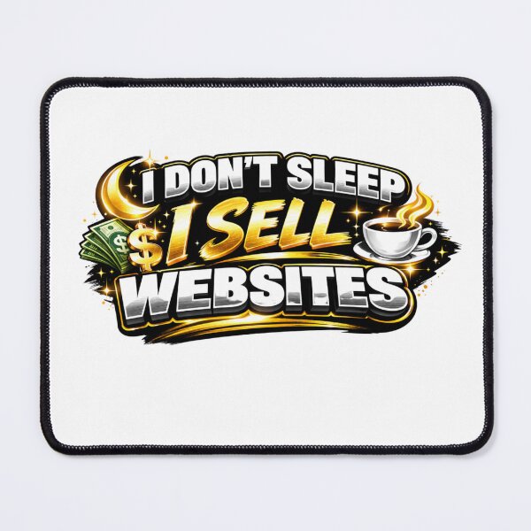 Item preview, I Don’t Sleep I Sell Websites – Website Sell Digital Entrepreneur Web Developer Hustle Design designed and sold by astersgraphics.