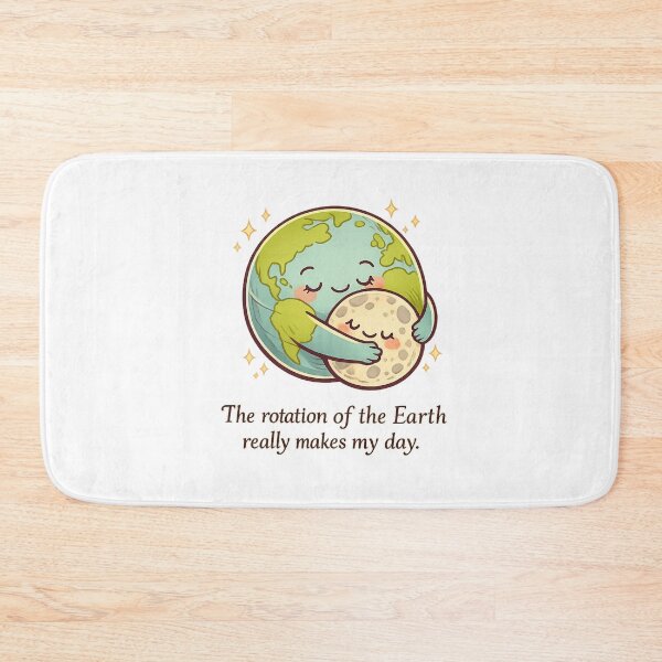 Item preview, The rotation of the Earth really makes my day designed and sold by LuveraxArt.