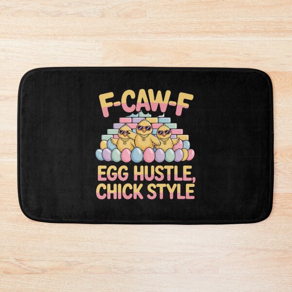 Item preview,  F-Caw-F Egg Hustle Chick Style Funny Easter Baby Chick T-Shirt V2 designed and sold by DarylWelsh2024.