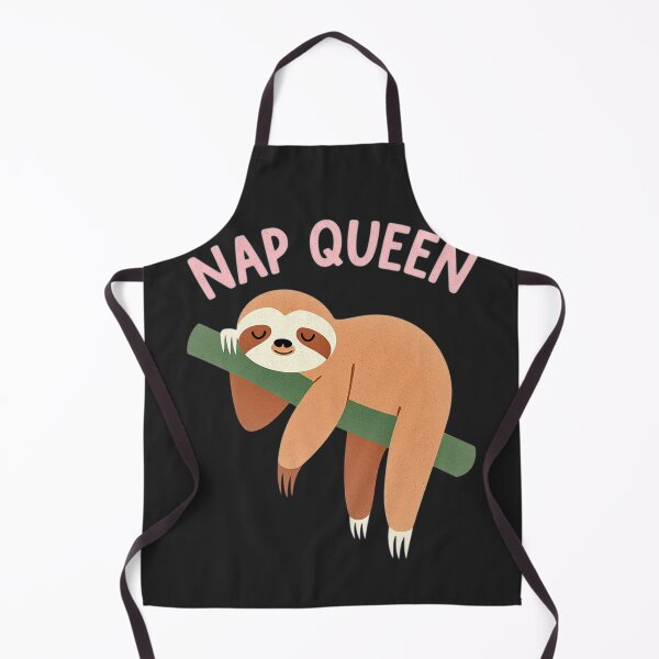 Item preview, Nap Queen Sloth Funny Sleep designed and sold by DeadpanThreads.