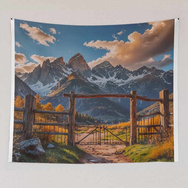 Item preview, Mountain Peaks Art  designed and sold by BeautifulVirtues.