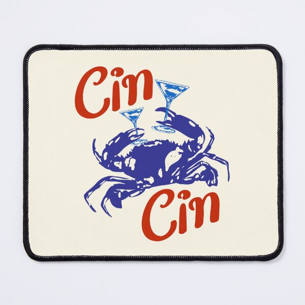 Item preview, Cin Cin Crab Martini Coastal Cocktail Retro designed and sold by MaiZephyr.
