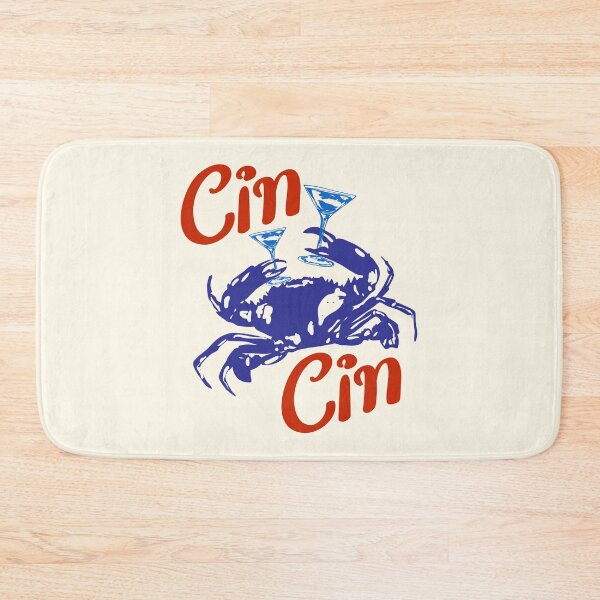 Item preview, Cin Cin Crab Martini Coastal Cocktail Retro designed and sold by MaiZephyr.