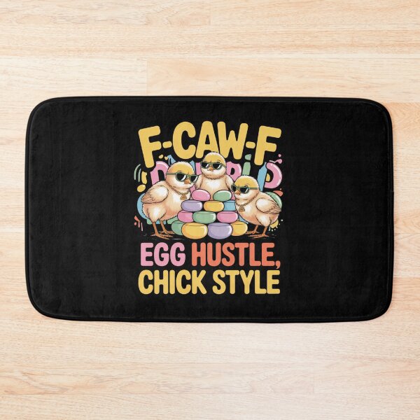 Item preview,  F-Caw-F Egg Hustle Chick Style Funny Easter Baby Chick T-Shirt V3 designed and sold by DarylWelsh2024.
