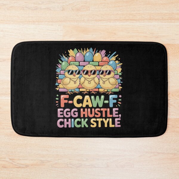 Item preview,  F-Caw-F Egg Hustle Chick Style Funny Easter Baby Chick T-Shirt V4 designed and sold by DarylWelsh2024.