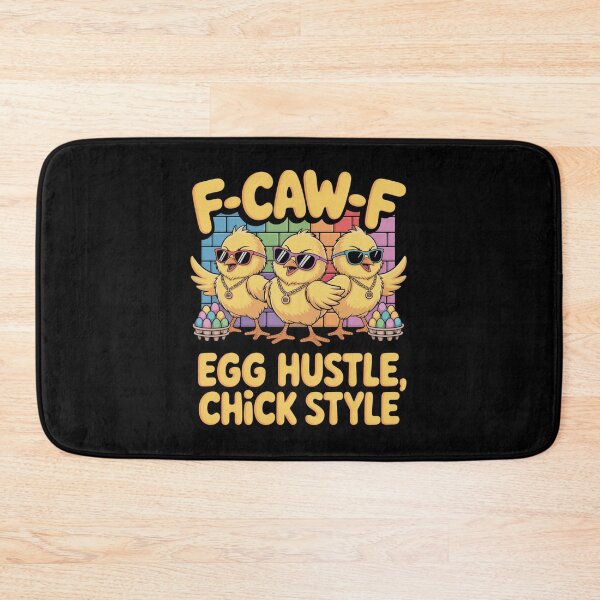 Item preview,  F-Caw-F Egg Hustle Chick Style Funny Easter Baby Chick T-Shirt V5 designed and sold by DarylWelsh2024.