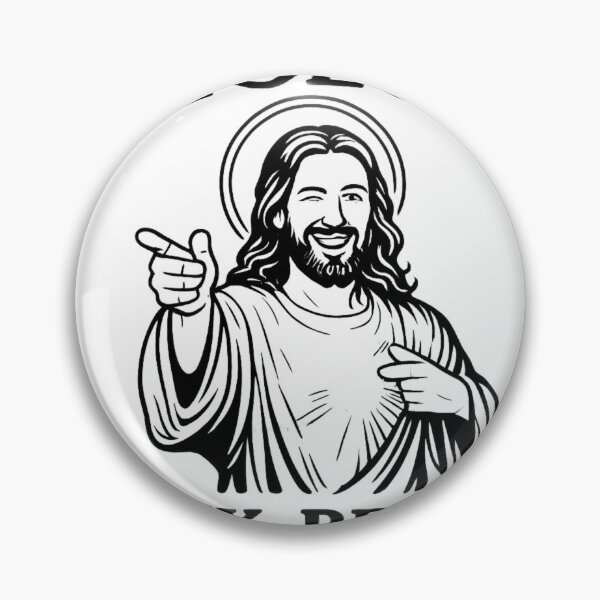 Item preview, YOLO, JK - BRB Jesus 3 designed and sold by Inappropriate Ink.