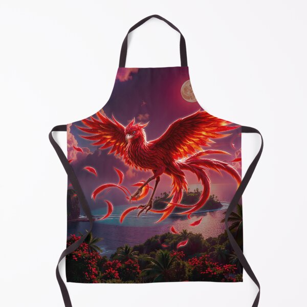 Item preview, Crimson Phoenix of the Moonlit Tide designed and sold by nicky2342.