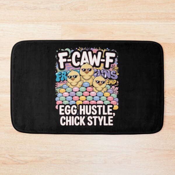 Item preview,  F-Caw-F Egg Hustle Chick Style Funny Easter Baby Chick T-Shirt V8 designed and sold by DarylWelsh2024.