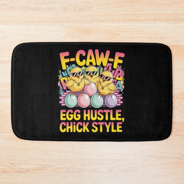 Item preview,  F-Caw-F Egg Hustle Chick Style Funny Easter Baby Chick T-Shirt V9 designed and sold by DarylWelsh2024.