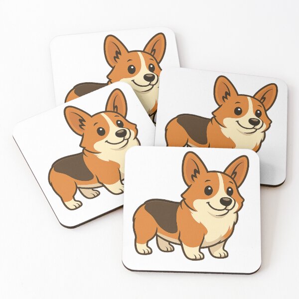 Item preview, Happy Corgi designed and sold by han_tyumi_cyborg_art.
