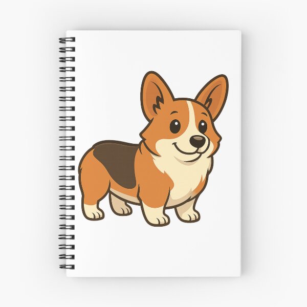 Item preview, Happy Corgi designed and sold by han_tyumi_cyborg_art.