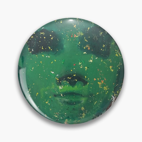 Item preview, Abstracted Face XV – Green Silence designed and sold by Gela Mikava.