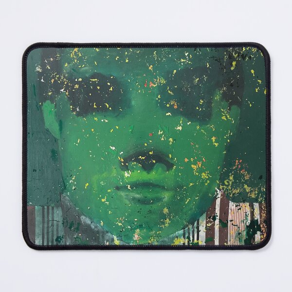 Item preview, Abstracted Face XV – Green Silence designed and sold by Gela Mikava.