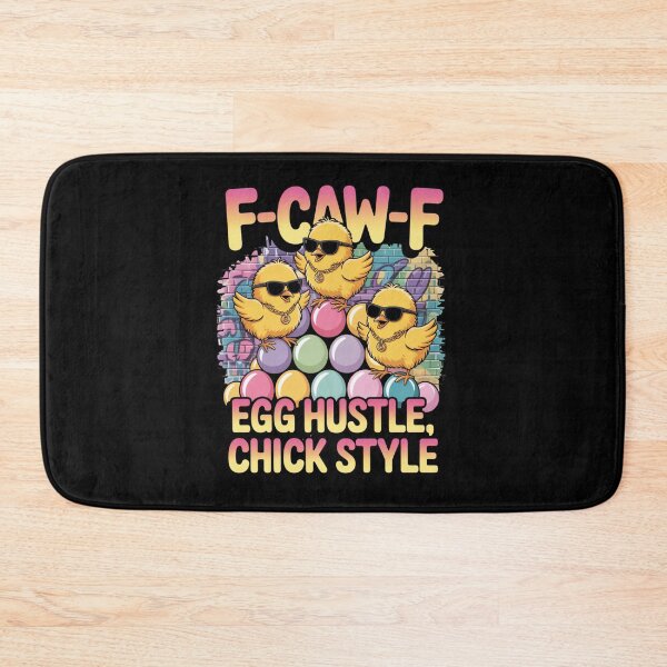 Item preview,  F-Caw-F Egg Hustle Chick Style Funny Easter Baby Chick T-Shirt V10 designed and sold by DarylWelsh2024.