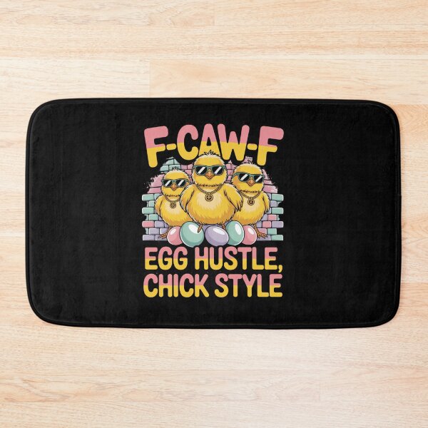 Item preview,  F-Caw-F Egg Hustle Chick Style Funny Easter Baby Chick T-Shirt V11 designed and sold by DarylWelsh2024.